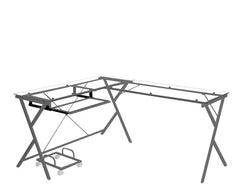 Dazenus Silver Computer Desk - Ornate Home