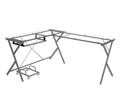 Dazenus Silver Computer Desk - Ornate Home