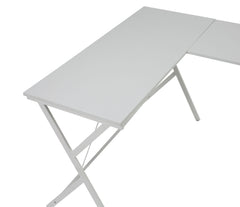 Dazenus White Composite Wood Computer Desk - Ornate Home