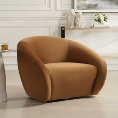 DeSoto Brown Hazelnut Swivel Chair - Ornate Home