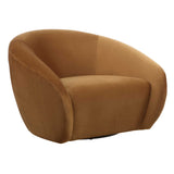 DeSoto Brown Hazelnut Swivel Chair - Ornate Home