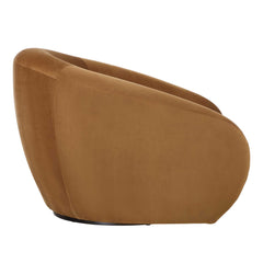 DeSoto Brown Hazelnut Swivel Chair - Ornate Home