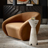 DeSoto Brown Hazelnut Swivel Chair - Ornate Home