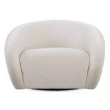 DeSoto Cream Swivel Chair - Ornate Home