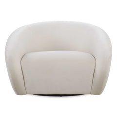 DeSoto Cream Swivel Chair - Ornate Home