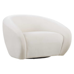 DeSoto Cream Swivel Chair - Ornate Home