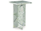 Deaconwell White/Green Accent Table (Online Special Price) - Ornate Home