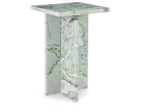 Deaconwell White/Green Accent Table (Online Special Price) - Ornate Home