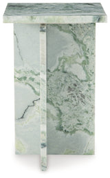 Deaconwell White/Green Accent Table - Ornate Home