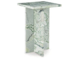 Deaconwell White/Green Accent Table - Ornate Home