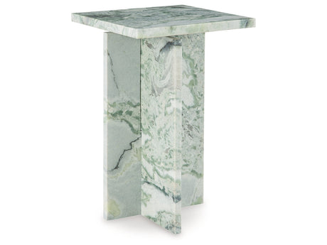 Deaconwell White/Green Accent Table - Ornate Home