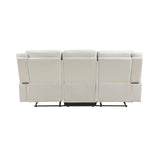 Dean Beige Double Reclining Sofa - Ornate Home