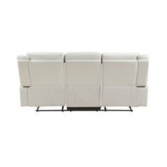 Dean Beige Double Reclining Sofa - Ornate Home