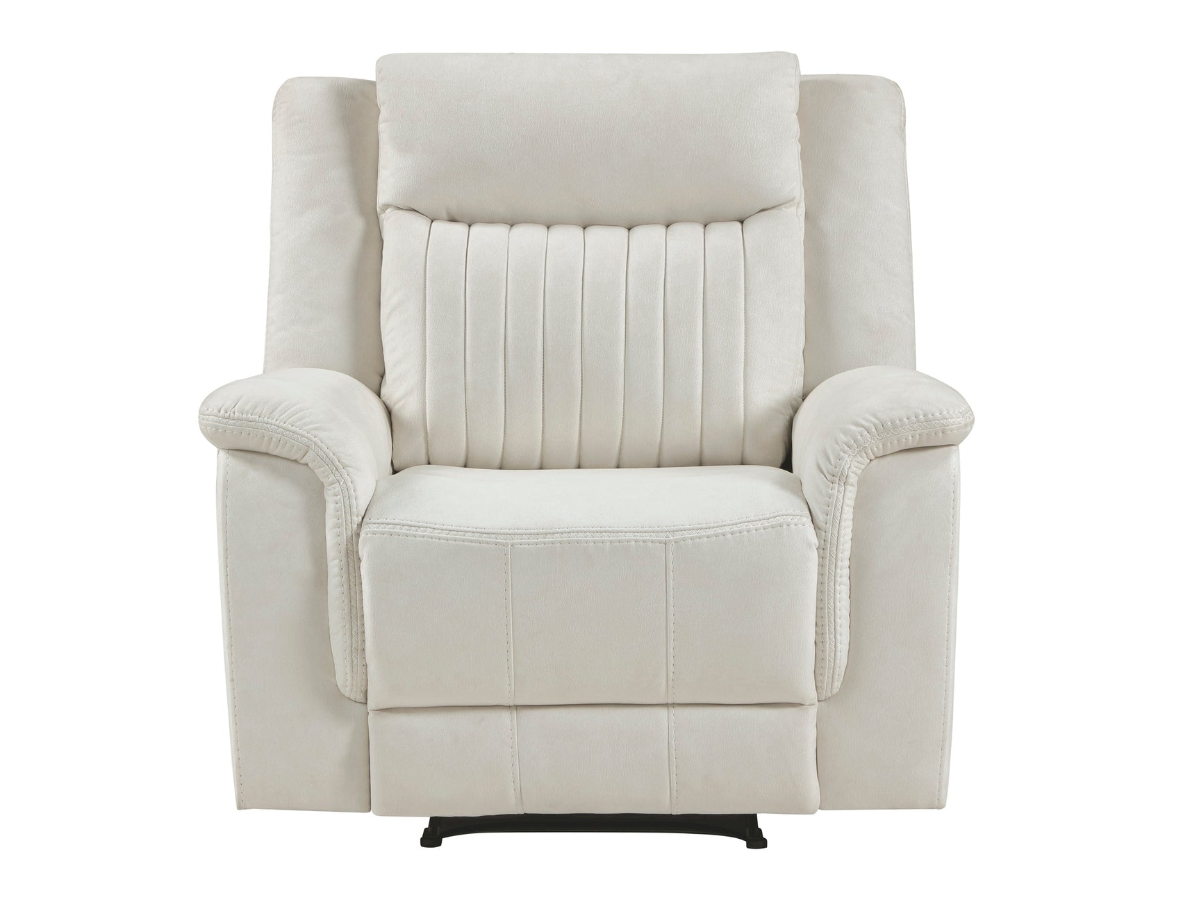 Dean Beige Reclining Chair - Ornate Home