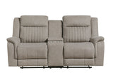 Dean Dove Double Reclining Loveseat - Ornate Home