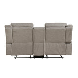 Dean Dove Double Reclining Loveseat - Ornate Home