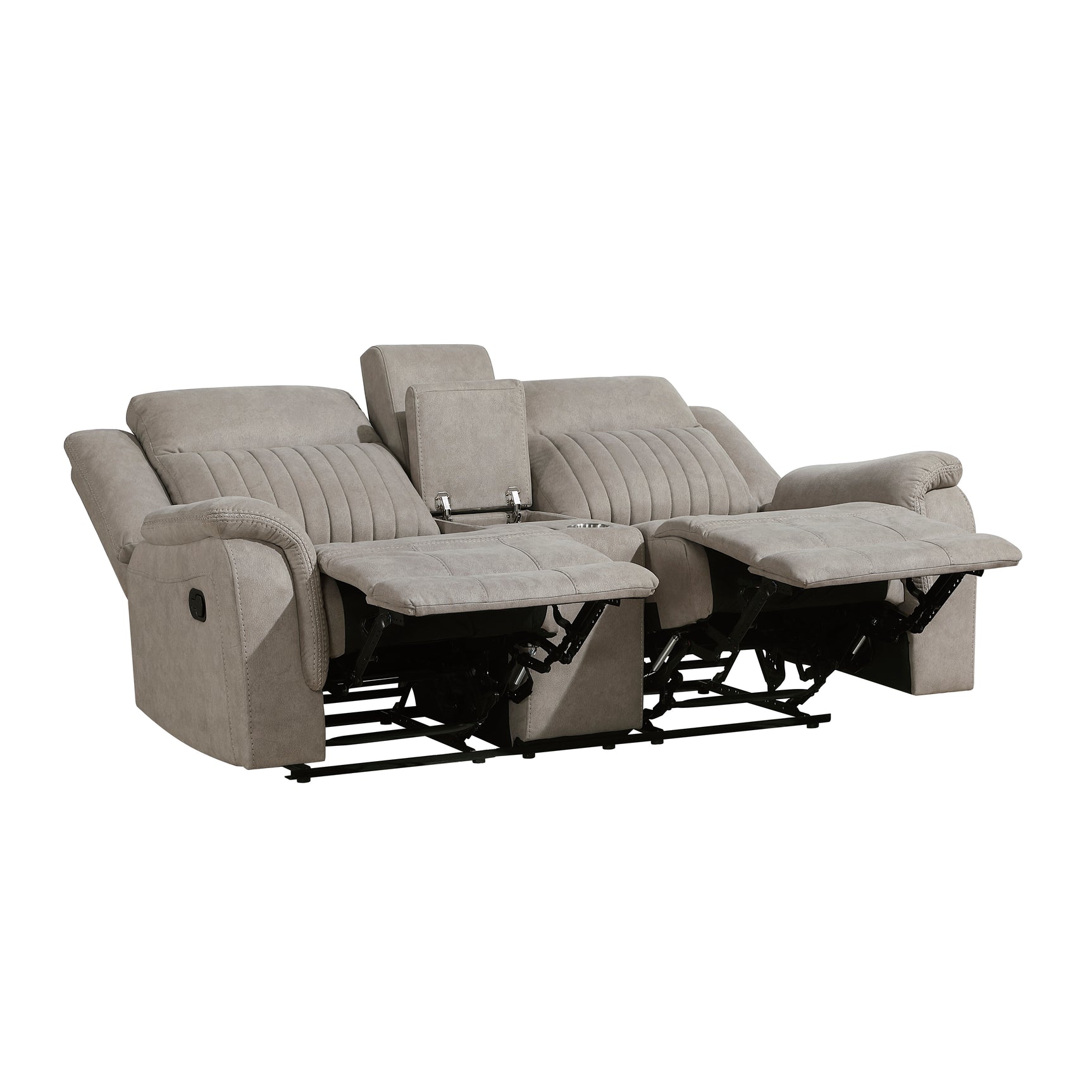 Dean Dove Double Reclining Loveseat - Ornate Home