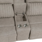 Dean Dove Double Reclining Loveseat - Ornate Home