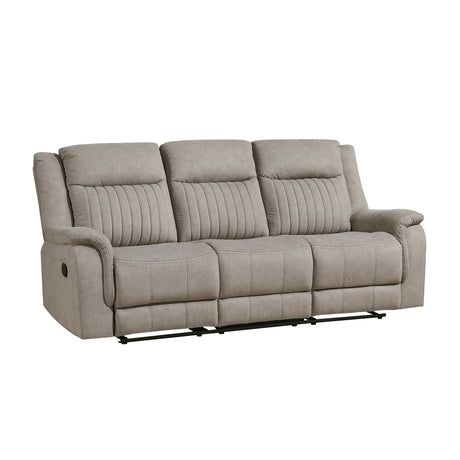 Dean Dove Double Reclining Sofa - Ornate Home