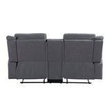 Dean Gray Double Reclining Loveseat - Ornate Home