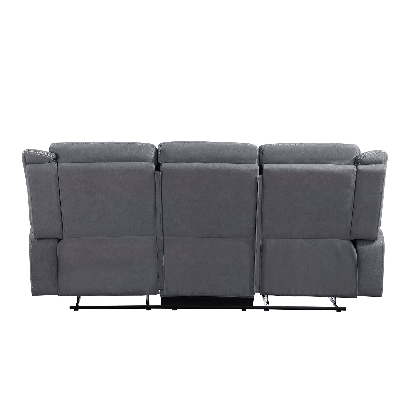 Dean Gray Double Reclining Sofa - Ornate Home