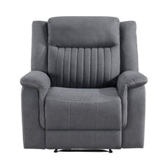 Dean Gray Reclining Chair - Ornate Home