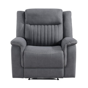 Dean Gray Reclining Chair - Ornate Home