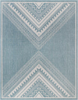 Deana Blue Outdoor Area Rug - Clearance - Ornate Home