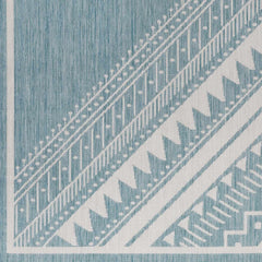 Deana Blue Outdoor Area Rug - Clearance - Ornate Home