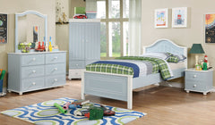 Deana Blue/White Mirror - Ornate Home