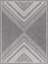 Deana Gray Outdoor Area Rug - Clearance - Ornate Home