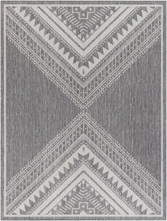 Deana Gray Outdoor Area Rug - Clearance - Ornate Home