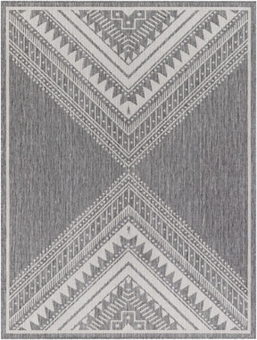 Deana Gray Outdoor Area Rug - Clearance - Ornate Home