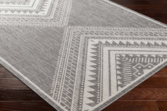 Deana Gray Outdoor Area Rug - Clearance - Ornate Home