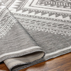 Deana Gray Outdoor Area Rug - Clearance - Ornate Home