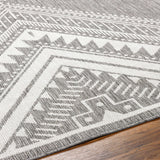 Deana Gray Outdoor Area Rug - Clearance - Ornate Home