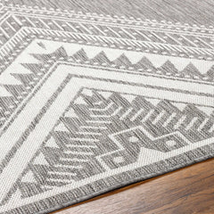 Deana Gray Outdoor Area Rug - Clearance - Ornate Home