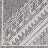 Deana Gray Outdoor Area Rug - Clearance - Ornate Home