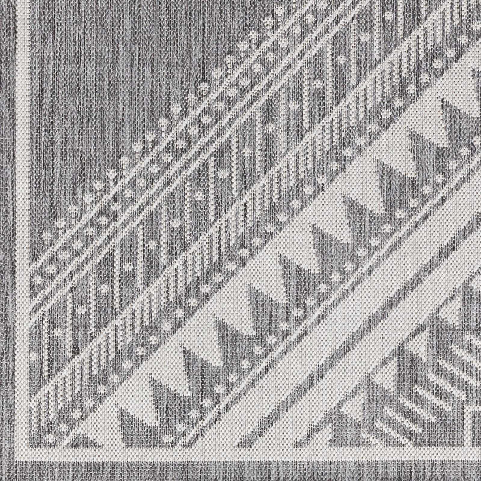 Deana Gray Outdoor Area Rug - Clearance - Ornate Home