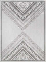 Deana Light Gray Outdoor Area Rug - Clearance - Ornate Home