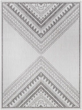 Deana Light Gray Outdoor Area Rug - Clearance - Ornate Home
