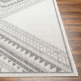 Deana Light Gray Outdoor Area Rug - Clearance - Ornate Home