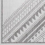 Deana Light Gray Outdoor Area Rug - Clearance - Ornate Home
