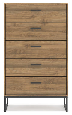 Deanlow Honey Chest of Drawers - Ornate Home