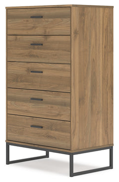 Deanlow Honey Chest of Drawers - Ornate Home