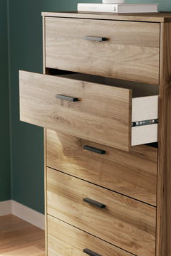Deanlow Honey Chest of Drawers - Ornate Home