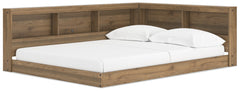 Deanlow Honey Full Bookcase Storage Youth Bed - Ornate Home