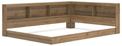 Deanlow Honey Full Bookcase Storage Youth Bed - Ornate Home