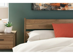 Deanlow Honey Full Panel Headboard - Ornate Home