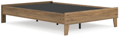 Deanlow Honey Full Platform Bed - Ornate Home